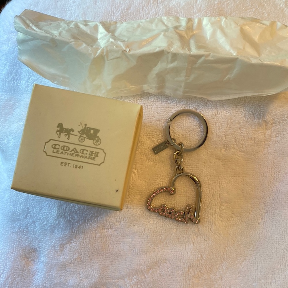 Coach key chain